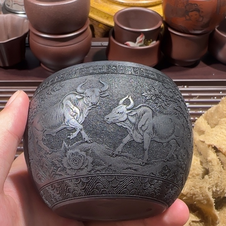 茶杯紫砂全手工紫砂