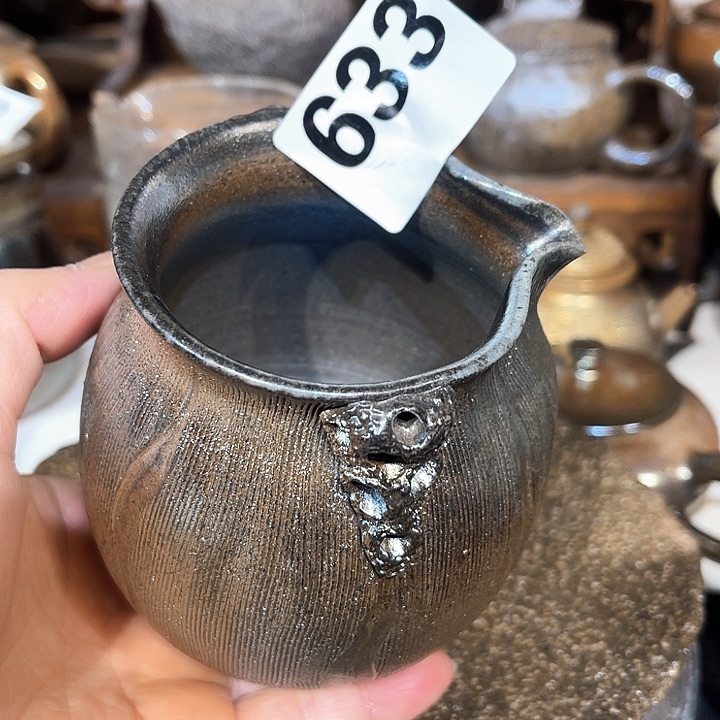 杯高温柴烧陶泥公杯