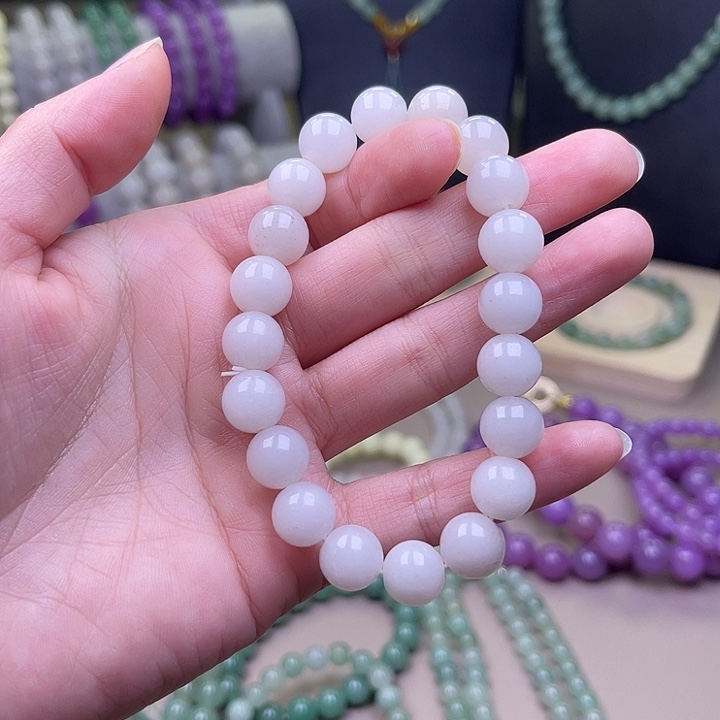 石英质玉未镶嵌手串