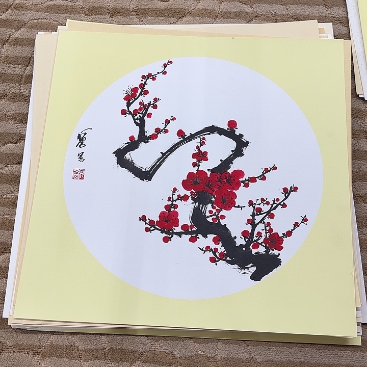 国画花鸟等多种鸟类和50.50