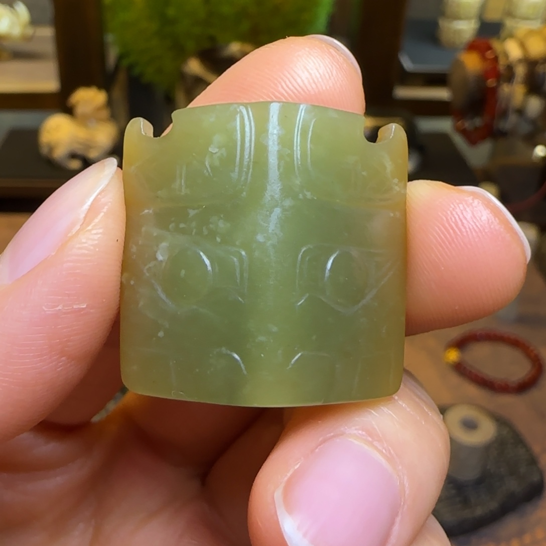 华***9和田玉（糖玉）未镶嵌颈饰