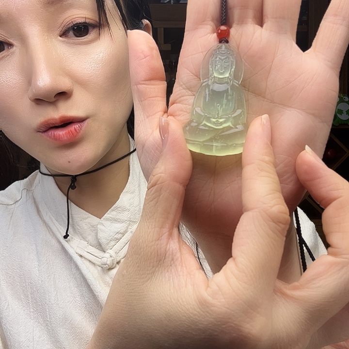 岫玉未镶嵌吊坠吊坠