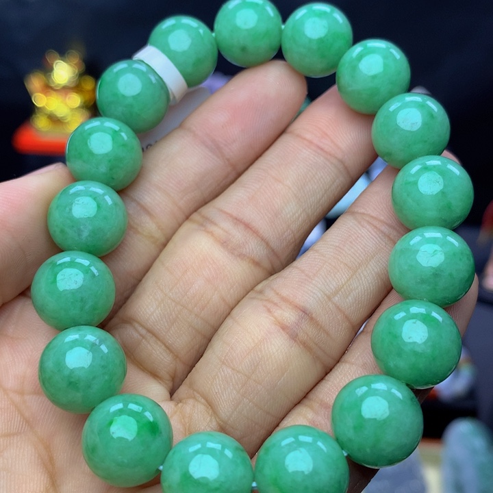 翡翠手链未镶嵌翡翠 12.6 