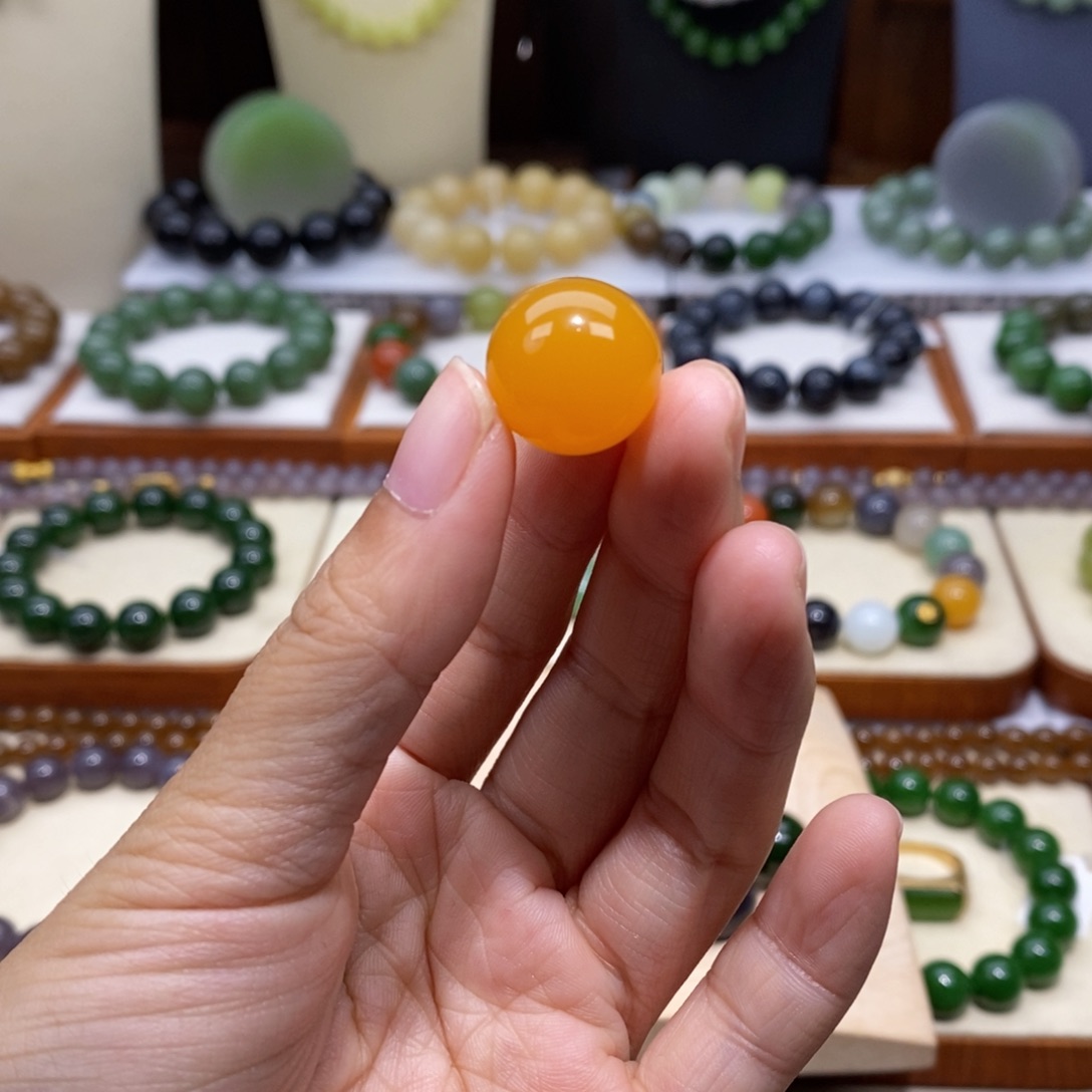 夜***归石英质玉未镶嵌吊坠(不含链)16