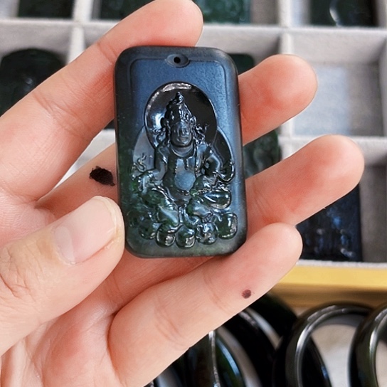 蛇纹石玉手链合金