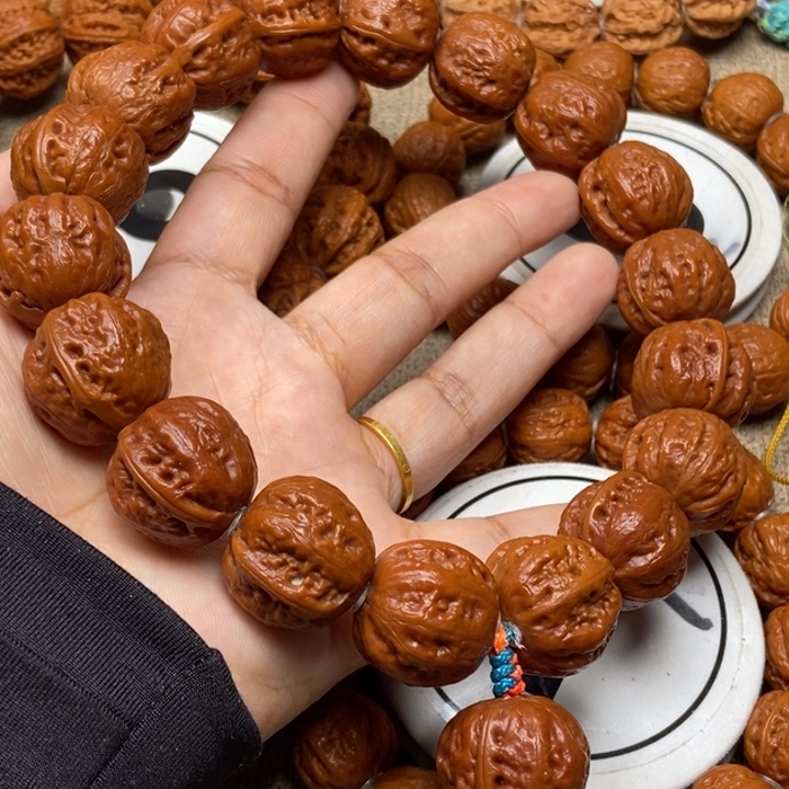 文玩核桃吊坠粗筋八棱南瓜墩