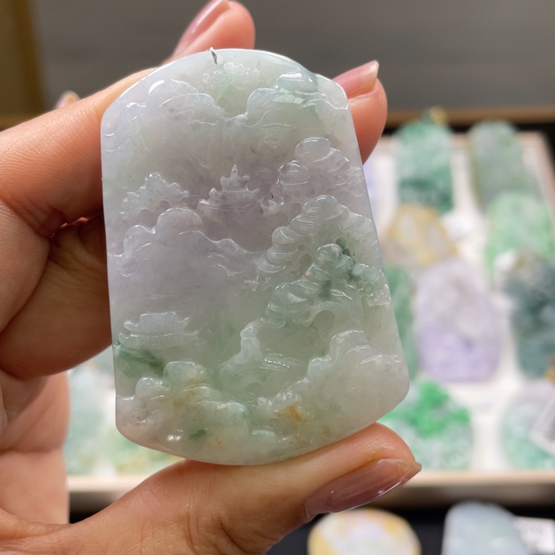 翡翠吊坠(不含链)未镶嵌