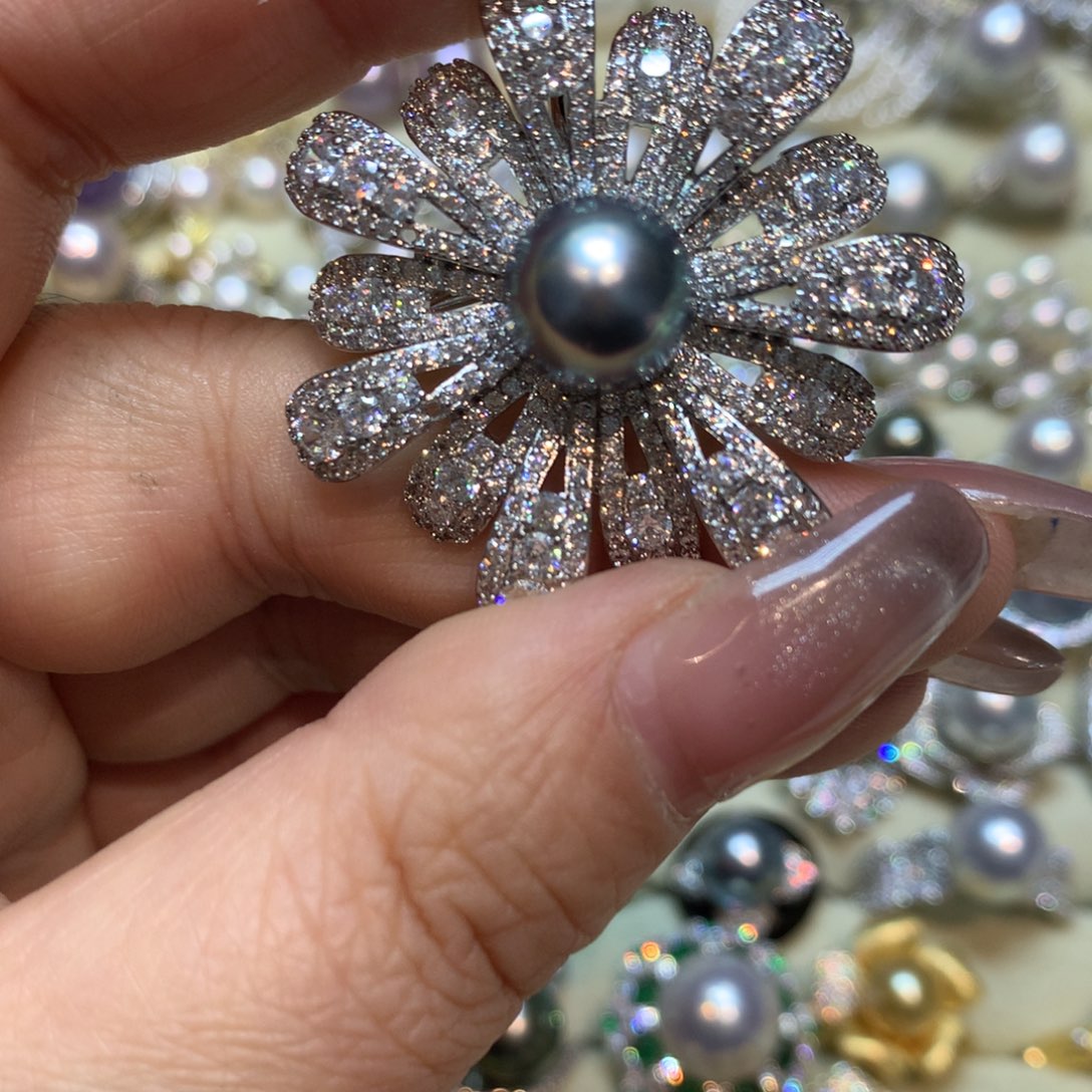 海水珍珠胸饰未镶嵌