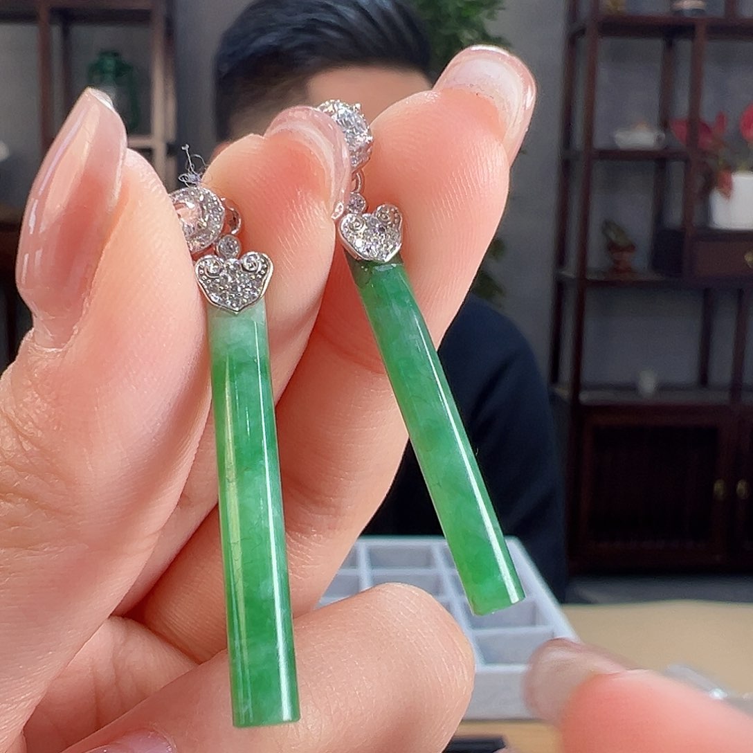 翡翠银S925镶嵌颈饰多样性发货一个