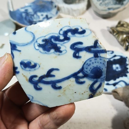 瓷片瓷片尺寸品相如图