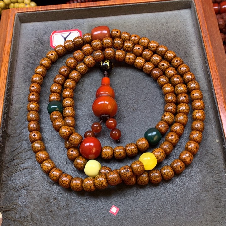 星月菩提吊坠菩提