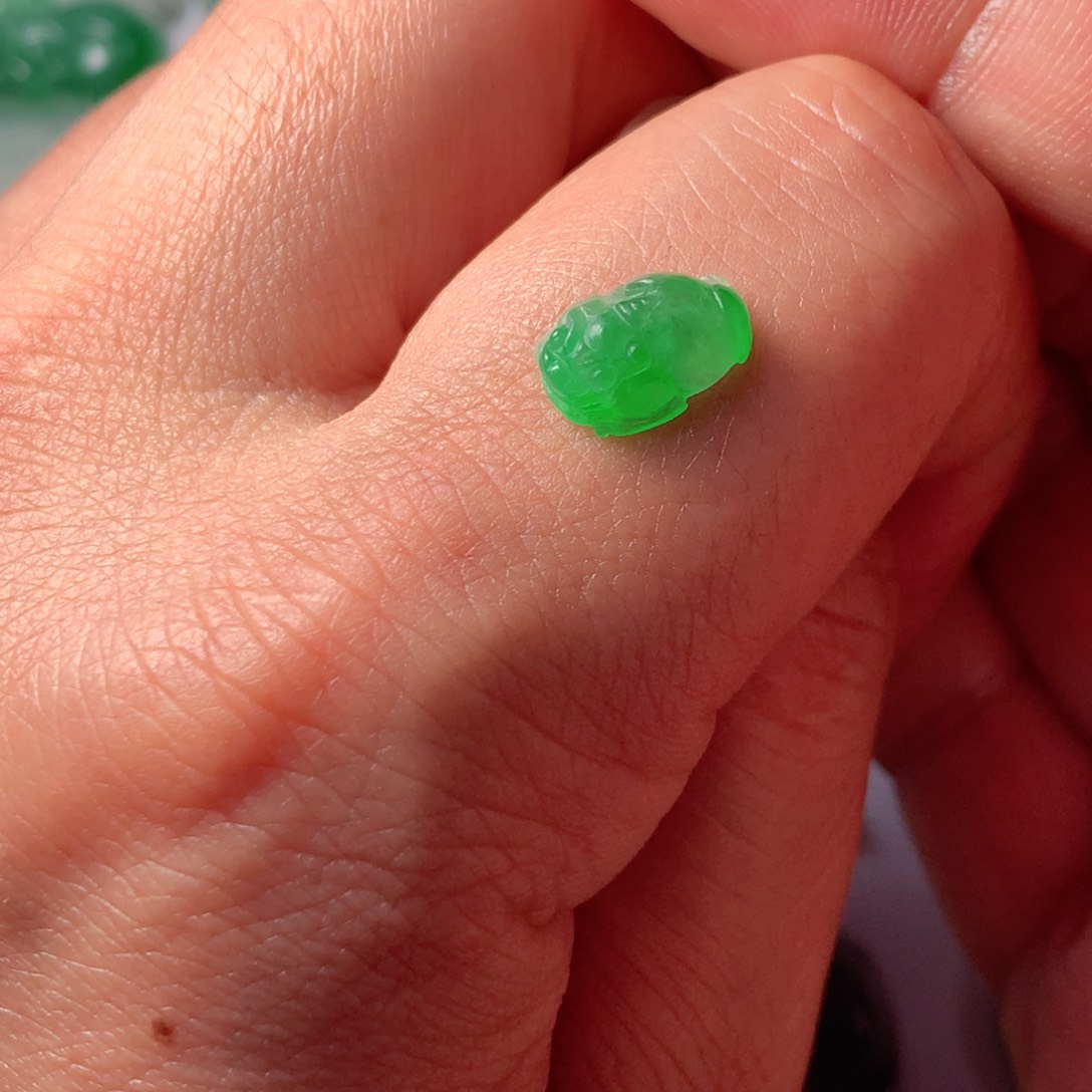 一***粥定制翡翠未镶嵌包工