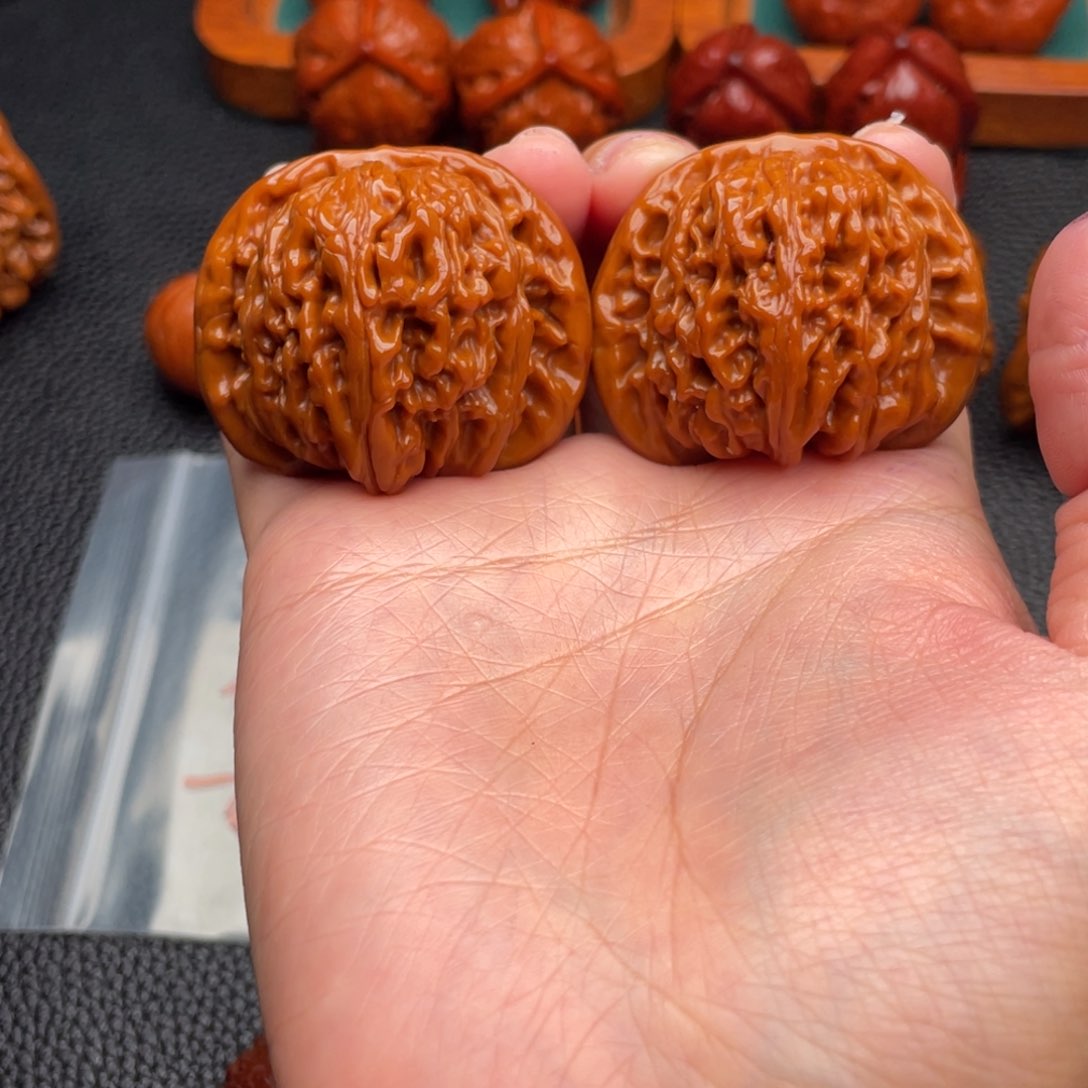 文玩核桃把件四座楼43+