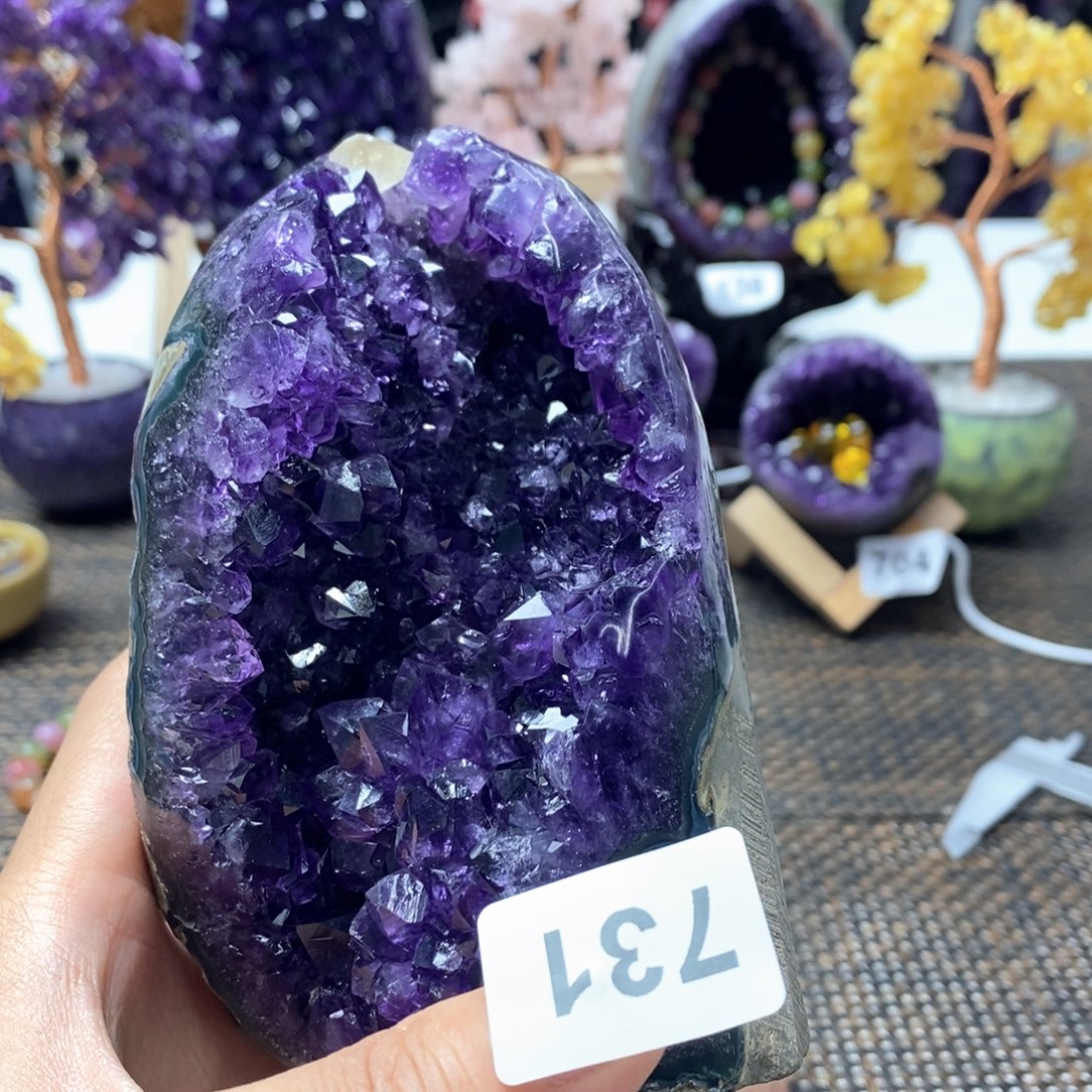 大型摆件（非配饰）紫晶未镶嵌