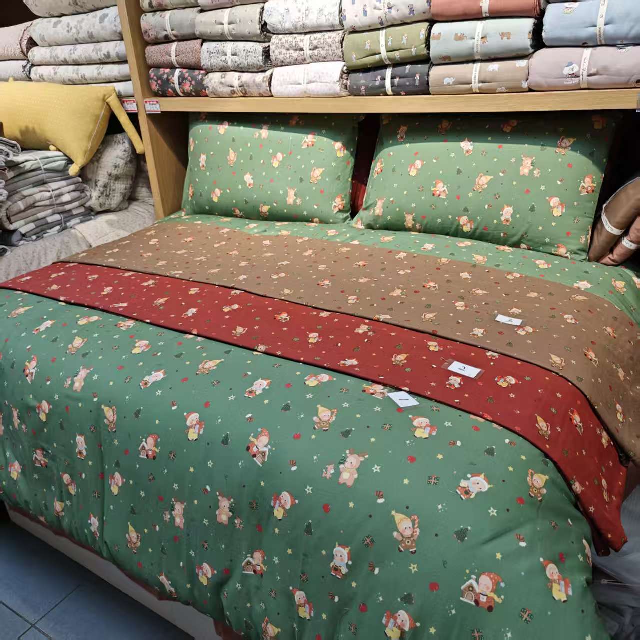 丹姐家-舒适透气双层纱四件套2*2.3