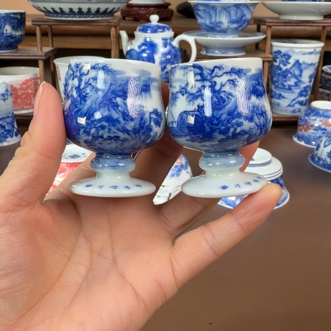 沐***汇景德镇陶瓷手工手绘