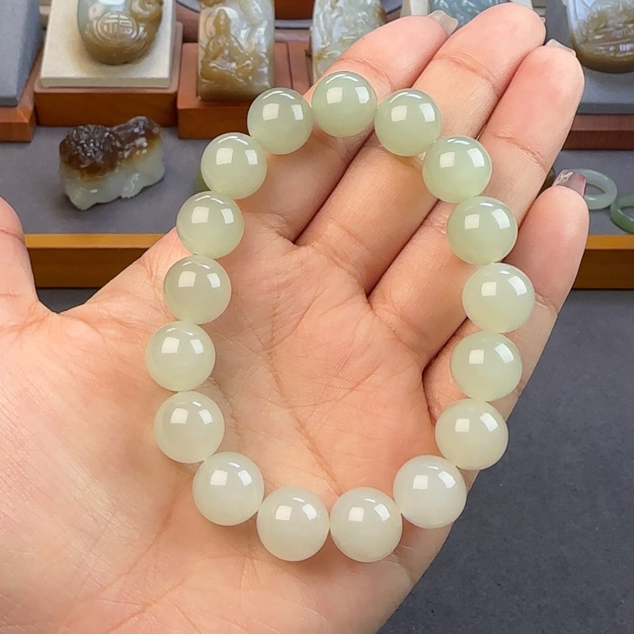【闪购商品】和田玉手串未镶嵌