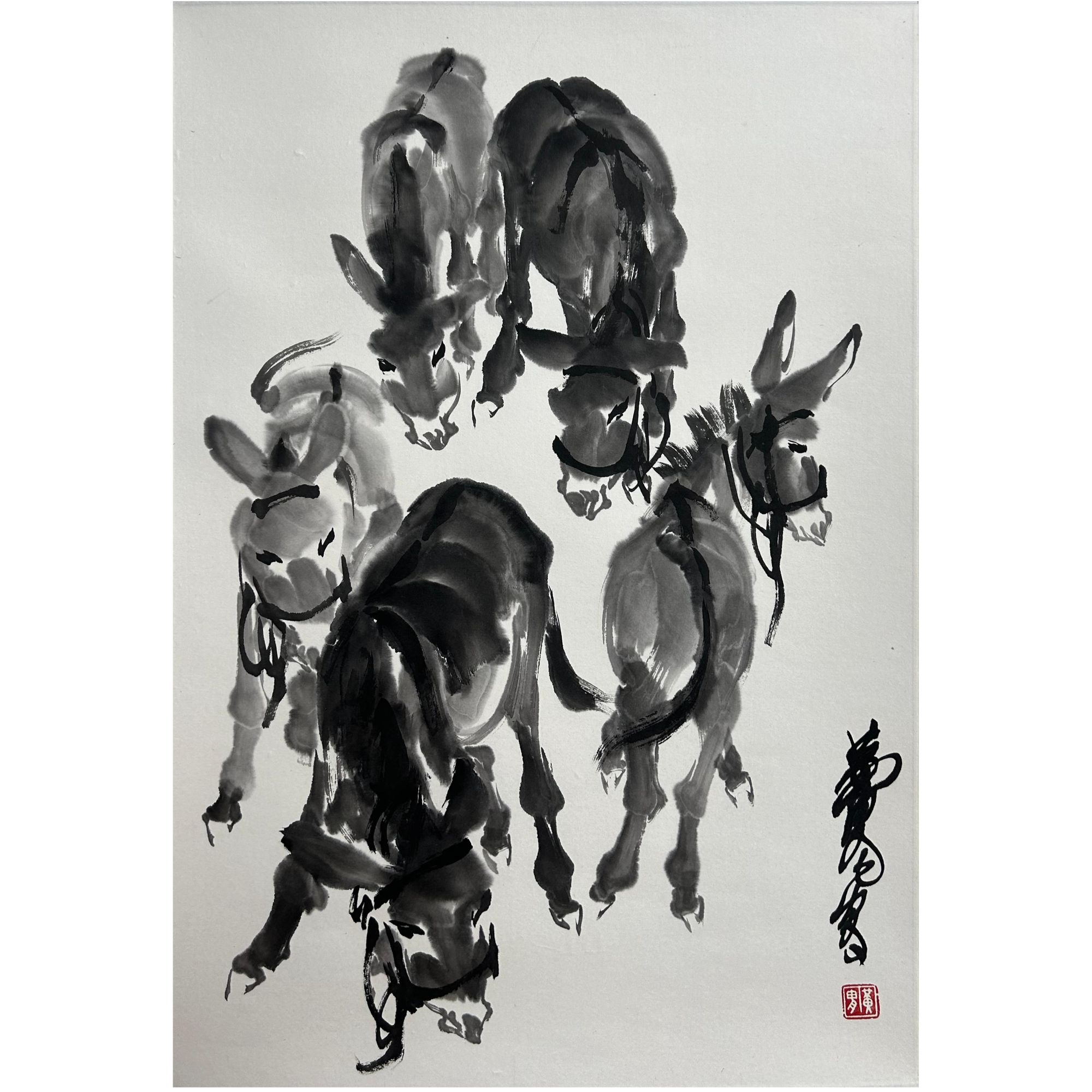 3-312 尺寸46*69cm 纸本镜心
