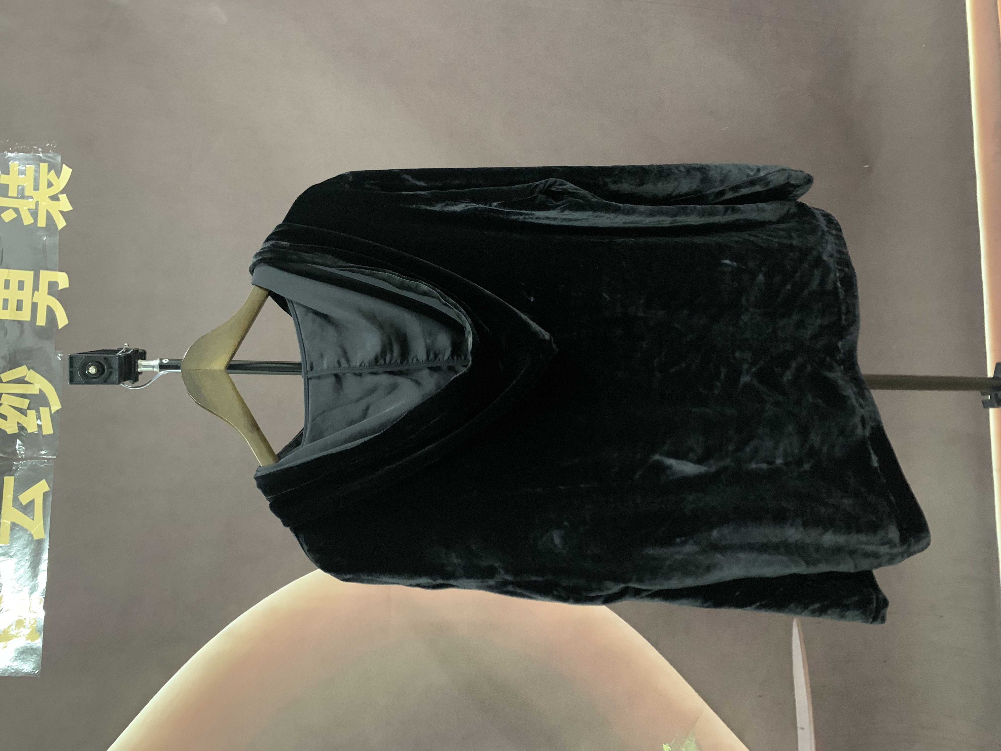 男装宽松型厚款时尚连帽拼接上衣卫衣男款均码潮流百搭气质黑色