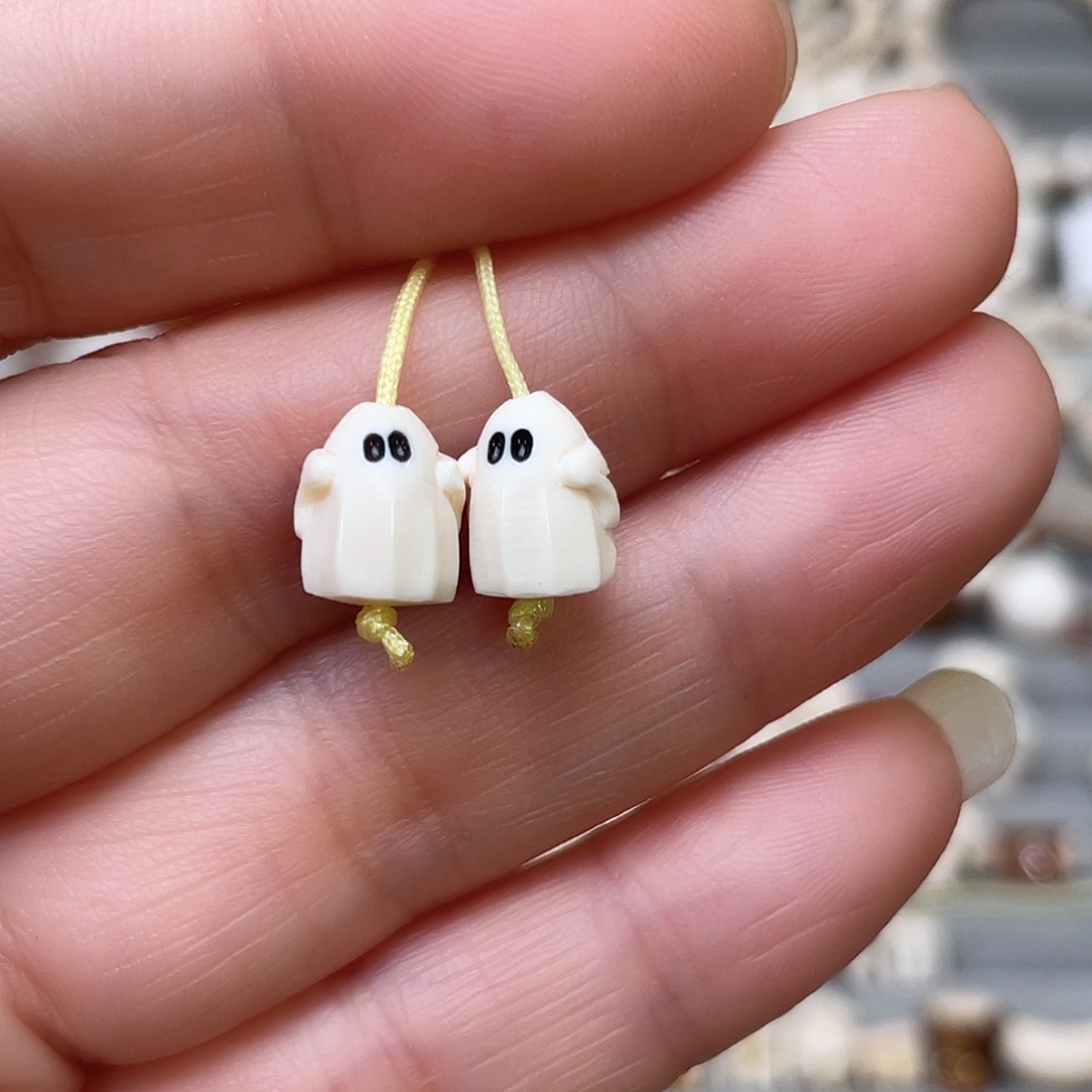 手串/手链/手镯猛犸象牙幽灵弟子珠一对