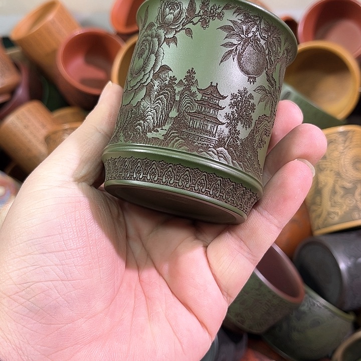 茶杯紫砂全手工紫砂主人杯