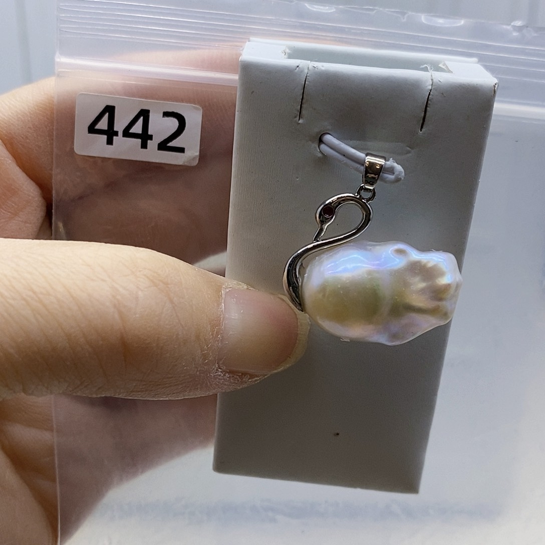 颈饰合金淡水珍珠