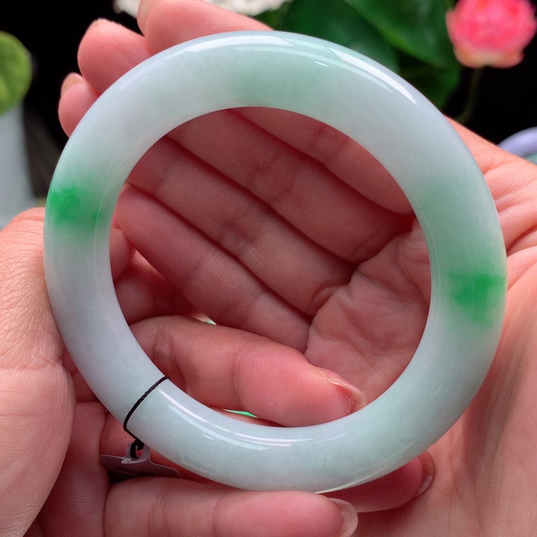 未镶嵌手镯翡翠57.5圈口