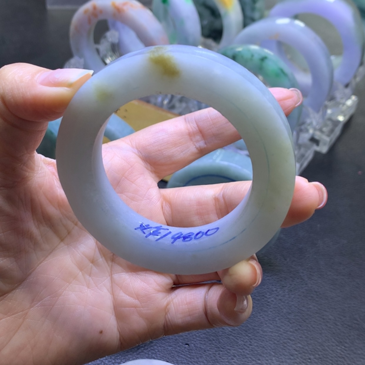 【闪购商品】定制翡翠翡翠未镶嵌小*屋