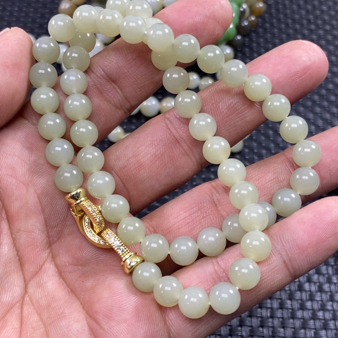 和田玉手链未镶嵌