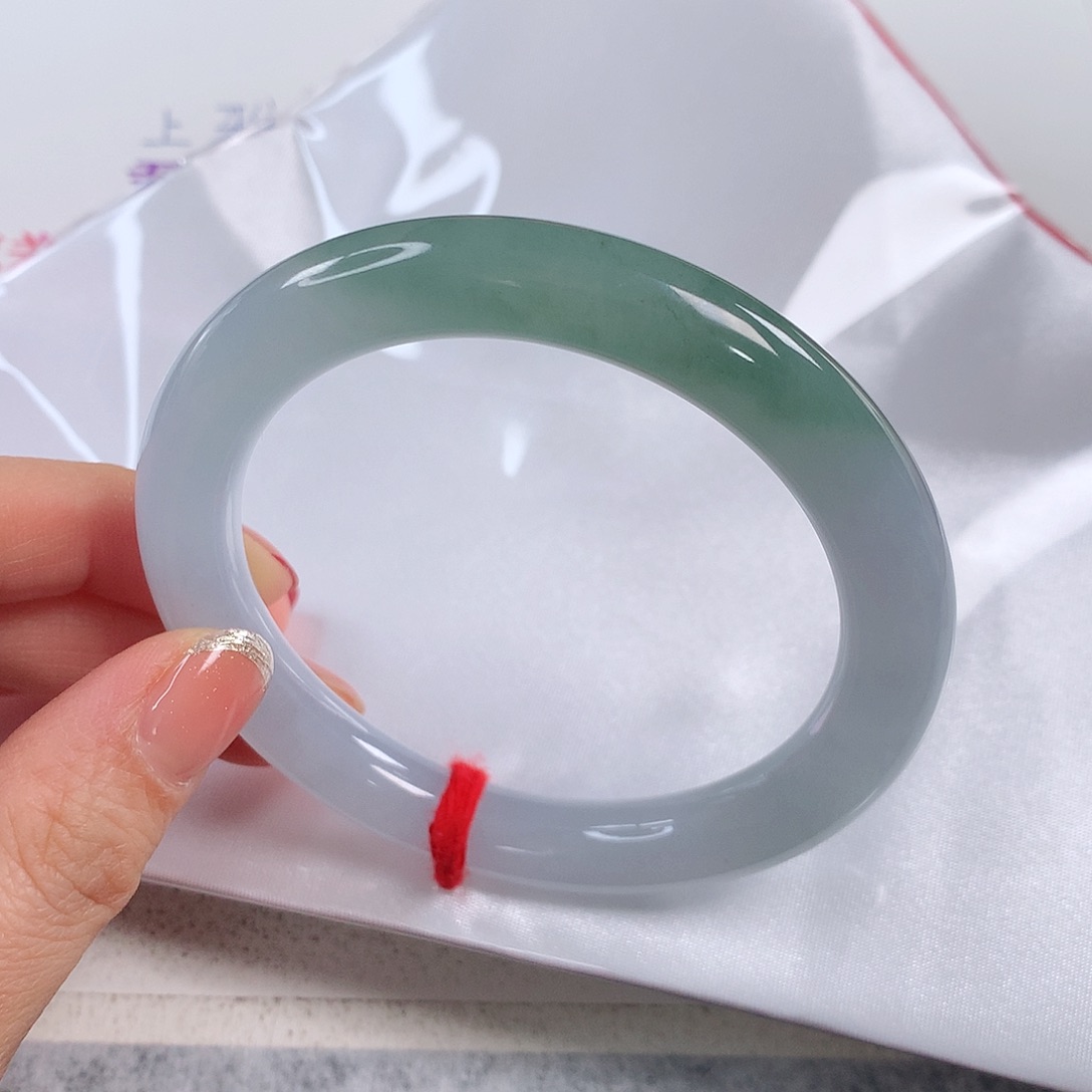 翡翠手镯未镶嵌 圆条①④⑤