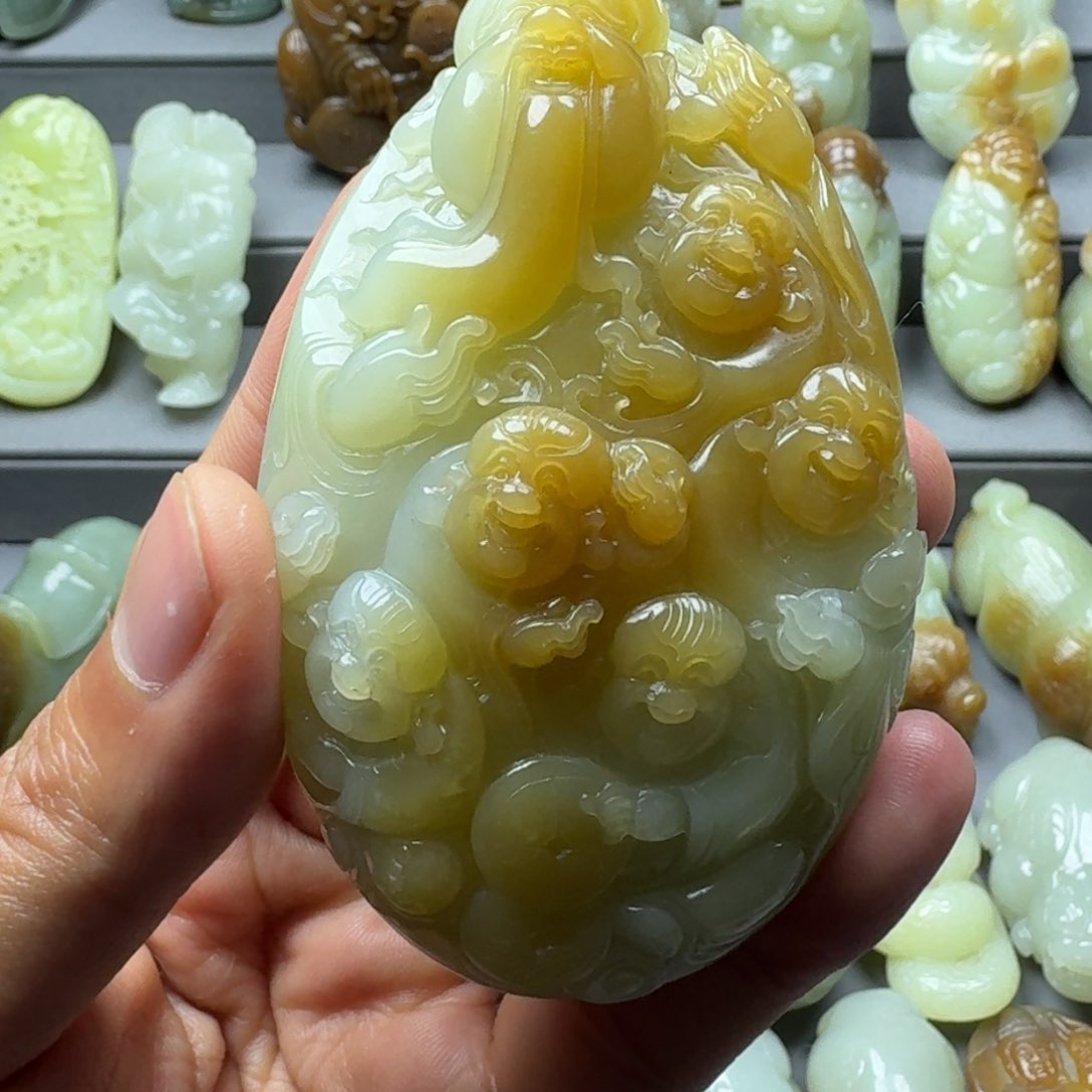 和田玉把件未镶嵌用****5