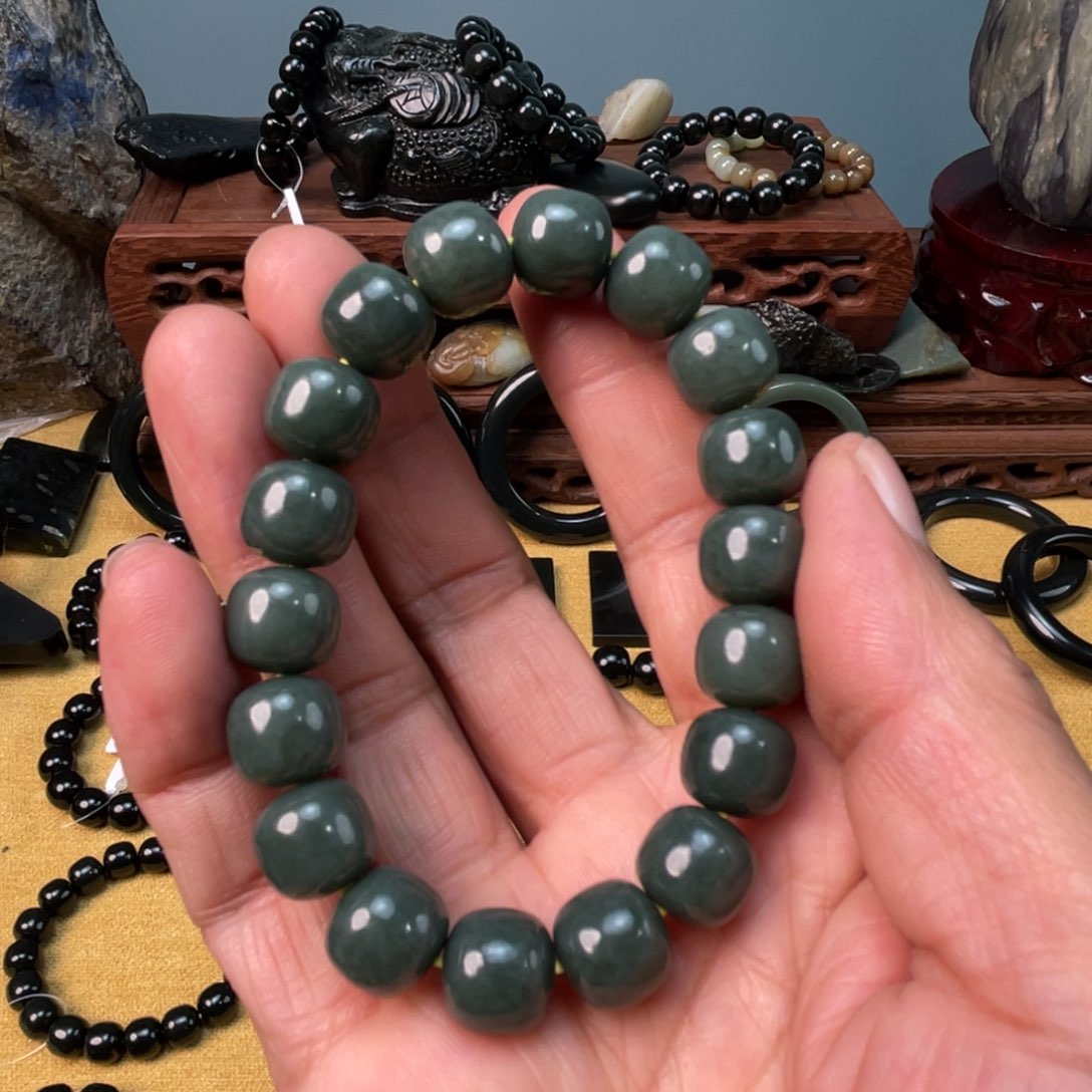 和田玉手链未镶嵌