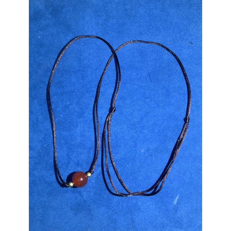 a2644红色珠珠项链多样性发货