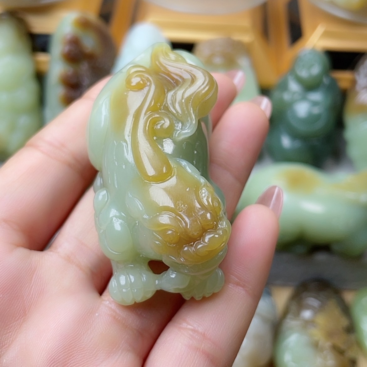 【闪购商品】未镶嵌和田玉挂件土****号