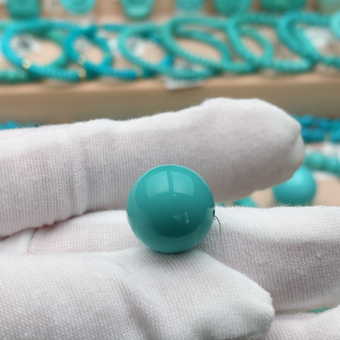 绿松石未镶嵌珠宝奇石15mm