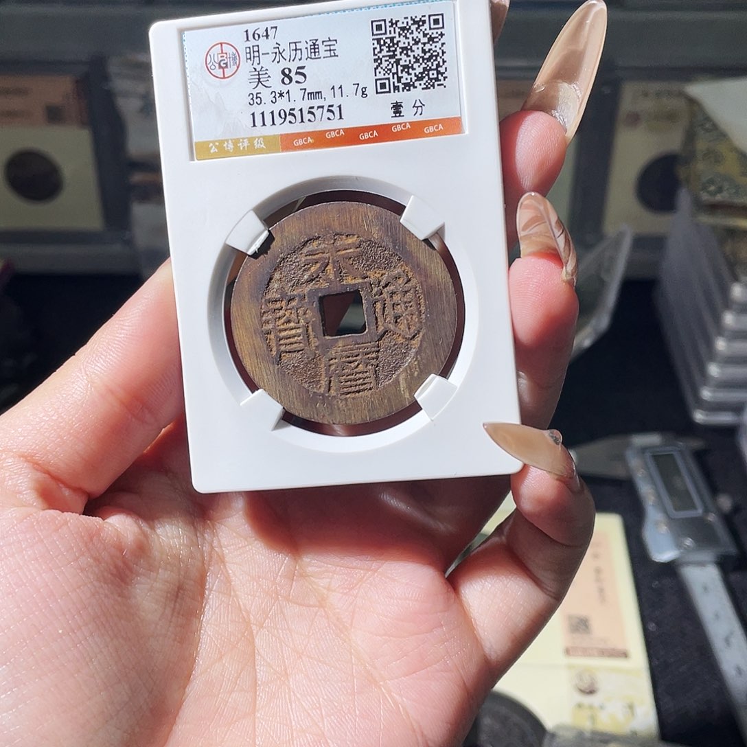 i***0铜夏夏，永历壹分，评级码5751