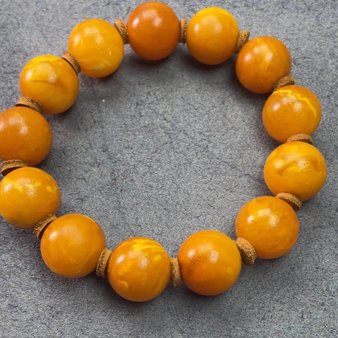 蜜蜡未镶嵌吊坠(不含链)