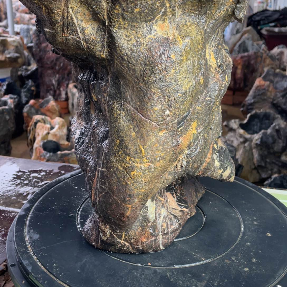 老****发灵璧石是世界著名