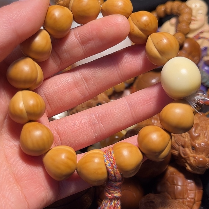 手串/手链橄榄核猴头1.67屁桃