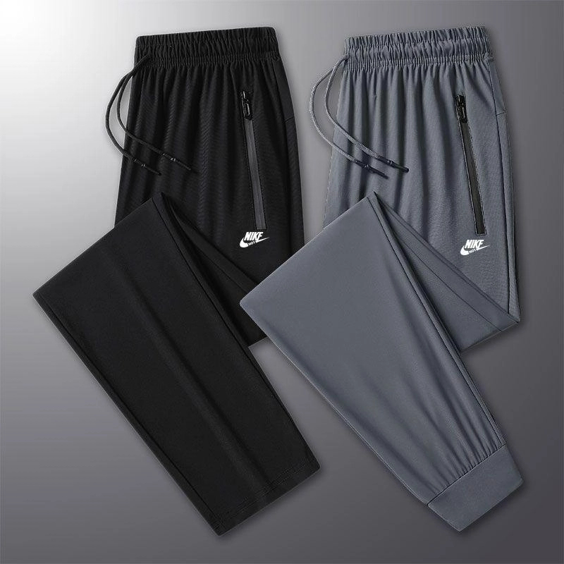 【一折粉丝福利】潮流速干冰丝夏季百搭休闲裤男士