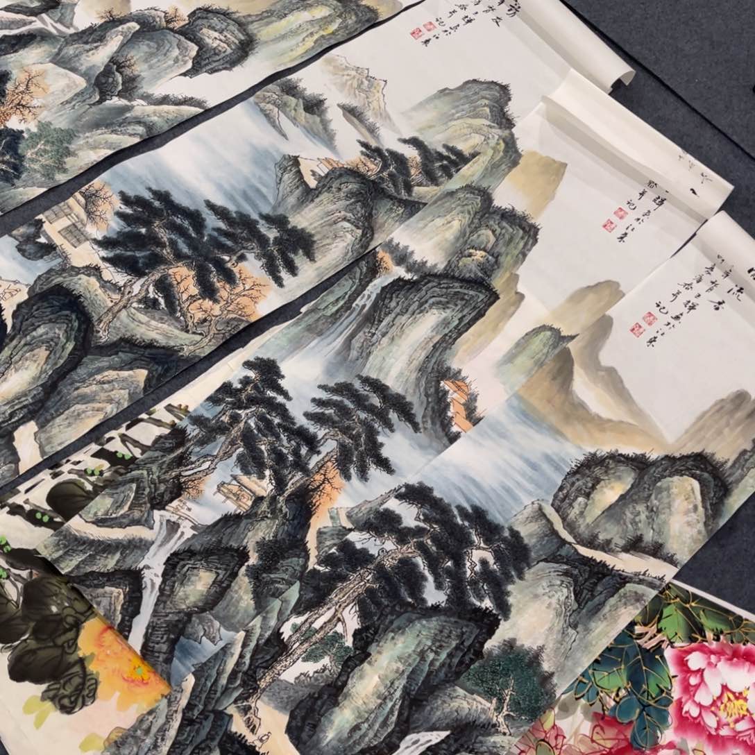 国画处理作品看好再拍哦