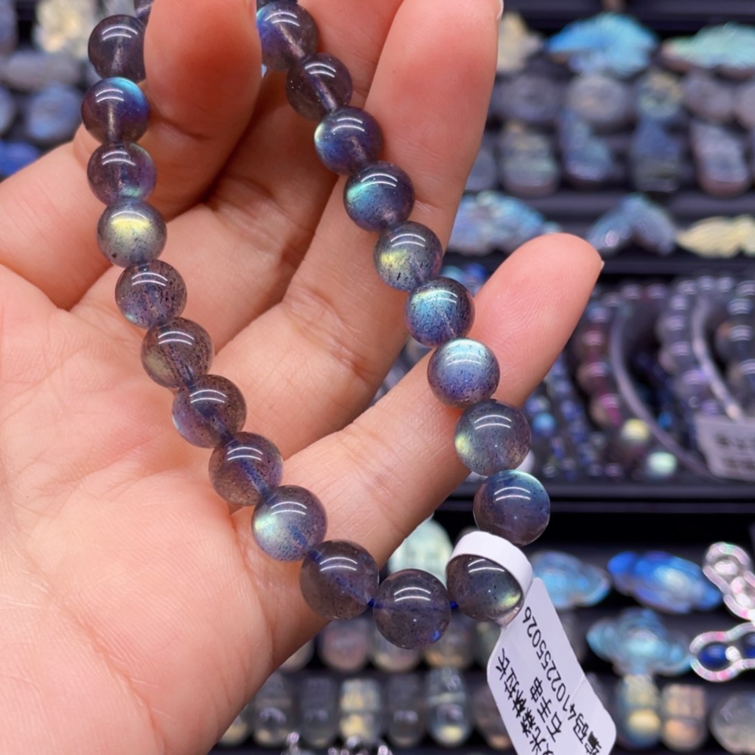 长石手串未镶嵌小*士8左右