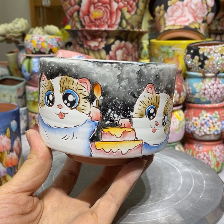 景德镇艺术手绘作品