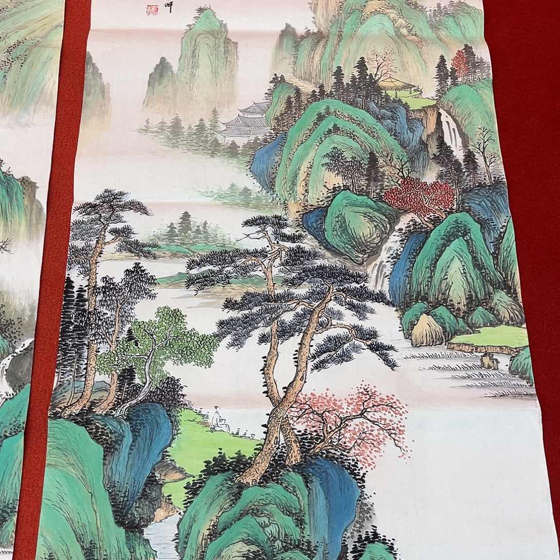 国画，手绘国画作品