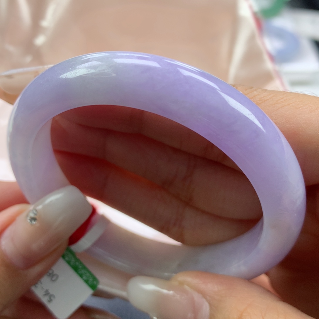 翡翠手镯未镶嵌54正