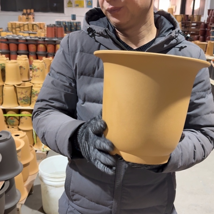 紫砂花盆破损补发