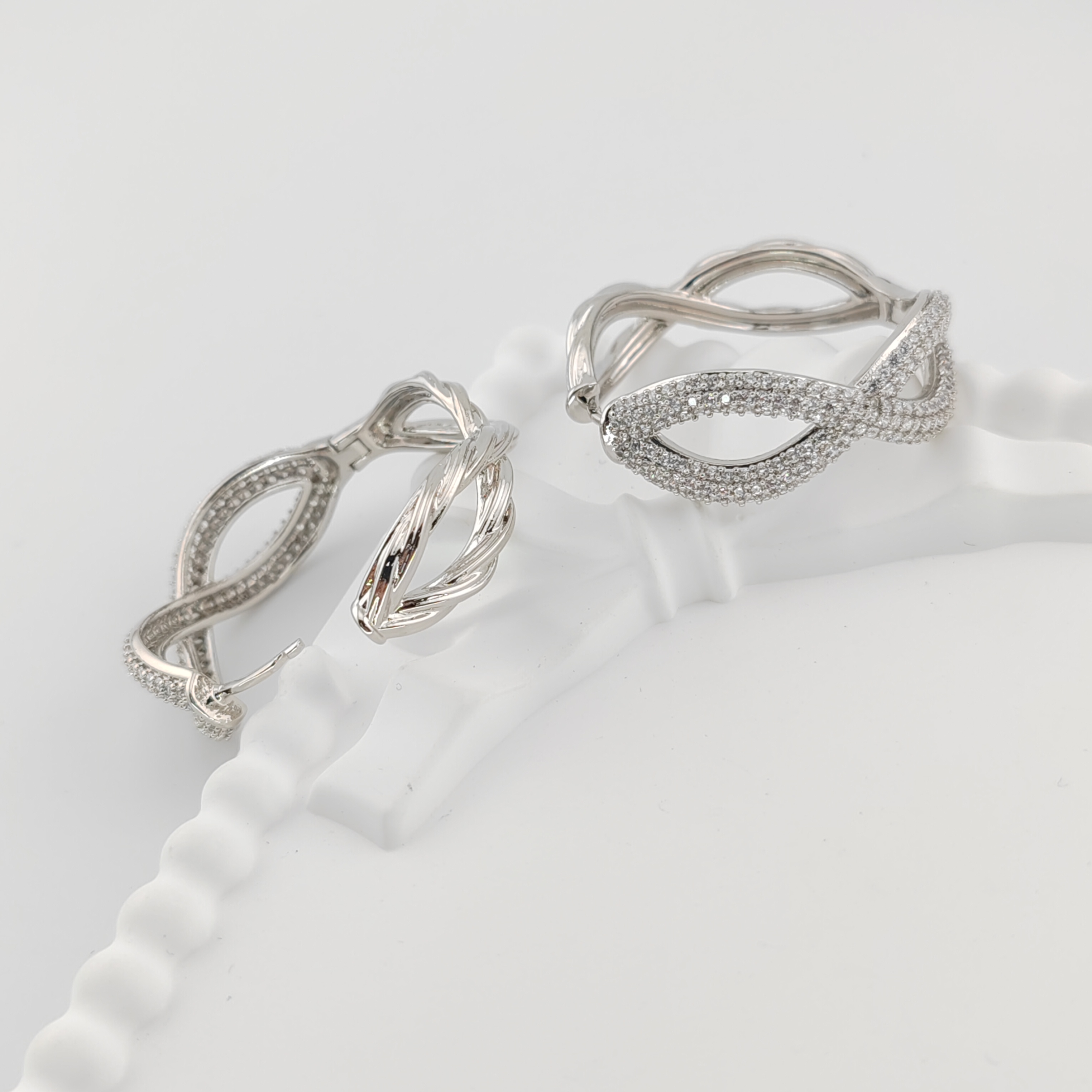 XUPING/旭平首饰 合金合成锆石耳饰 【潘生福利】 GDM X000730977