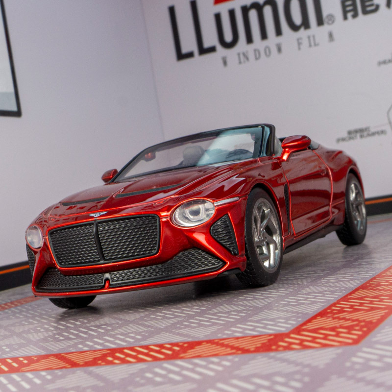 彩珀仿真敞篷合金汽车模型2开门儿童超跑摆件收藏礼物批发