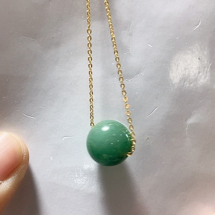密玉（石英质玉）未镶嵌颈饰