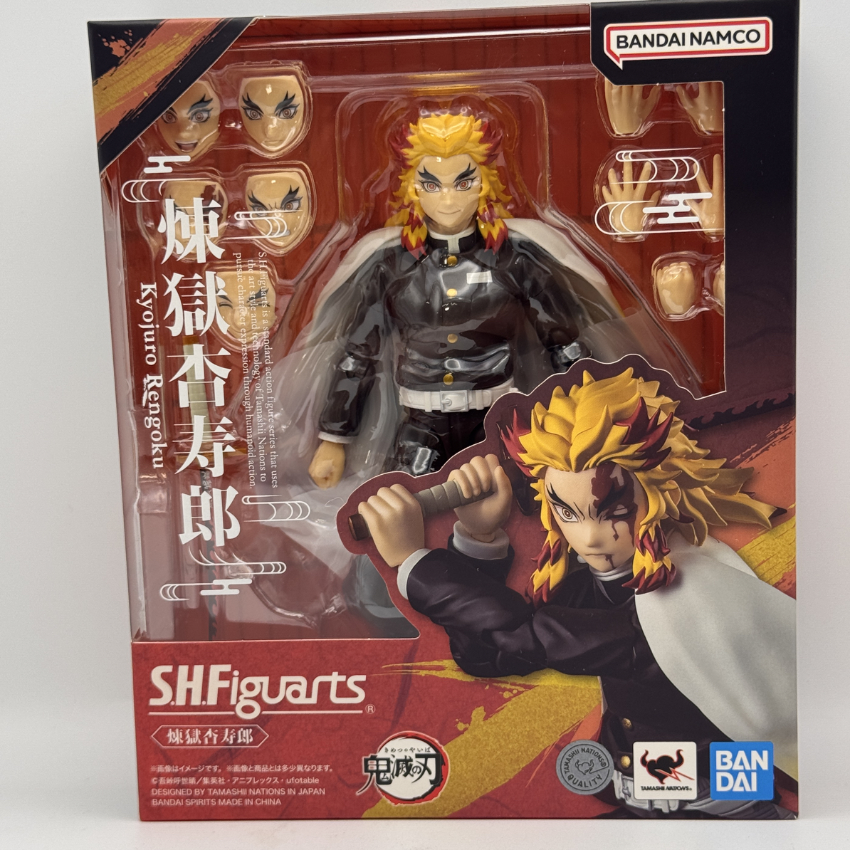 日版全新正版 SHF鬼灭之刃 鬼杀队 炼狱杏寿郎 炎柱 大哥